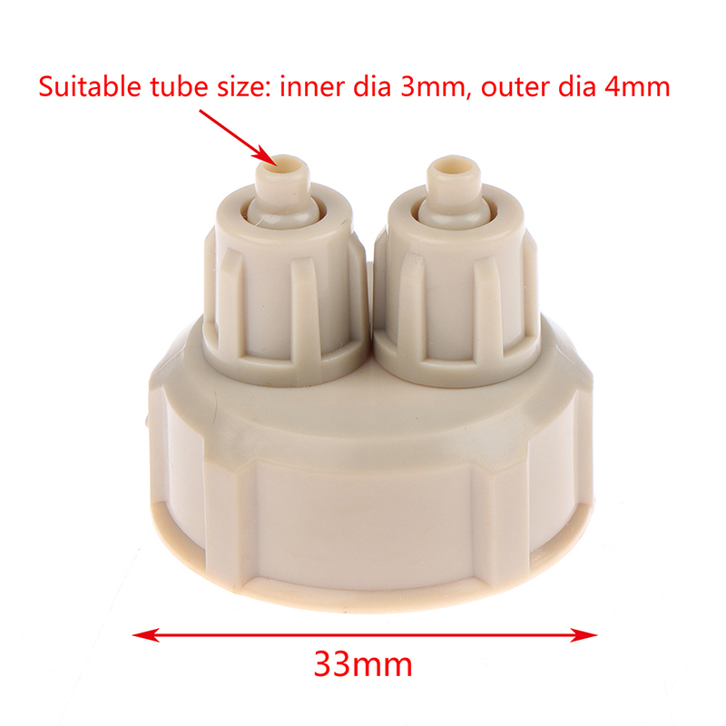 Aquarium Plants Live - 2-teiliges Aquarium CO2-System-Set mit Schlauch, Ventil,