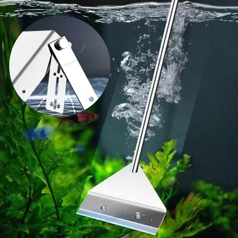Planted Aquarium Cleaning - Aquarium Reinigung Werkzeug Flache Sand Algen