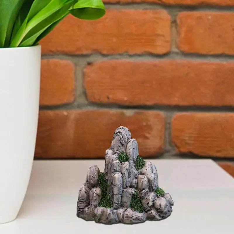 Mini Berg Miniatur gefälschten – Aquarium Moss Bewertung und Preis
