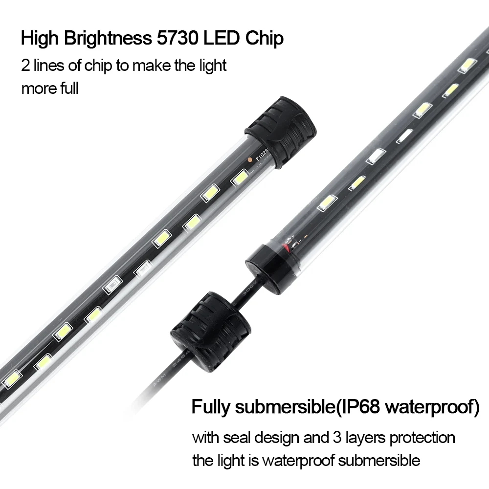 58CM Aquarium Licht LED Pflanz – Aquarium Plant Substrate Bewertung und Preis