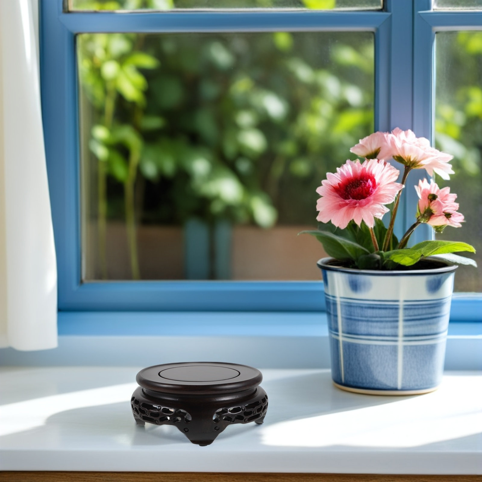 Holz-Vasenständer, runder Sock – Aquarium Plant Holder Bewertung und Preis