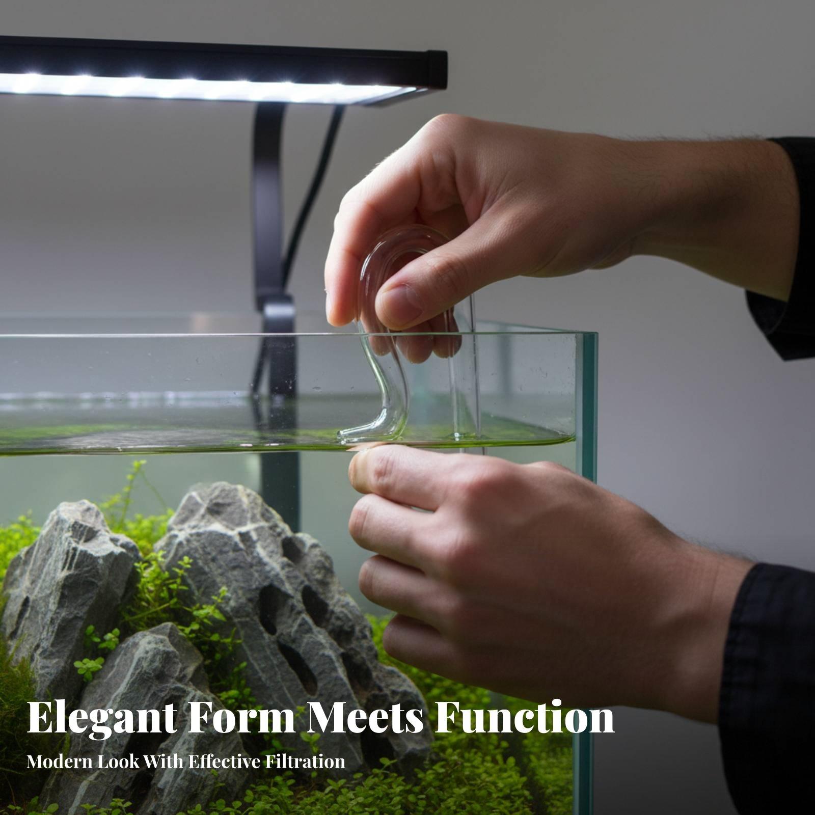 Glas-Lily-Pipe für bepflanzte  – Aquarium Planted Tank Filter Bewertung und Preis